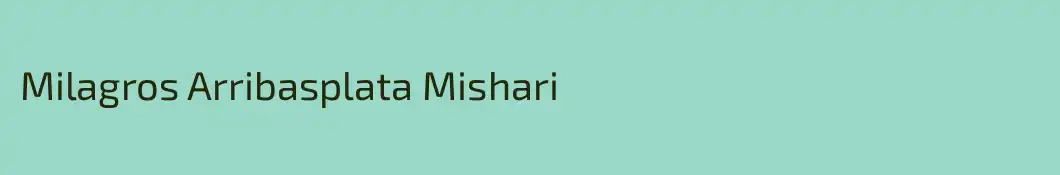 Milagros Arribasplata Mishari